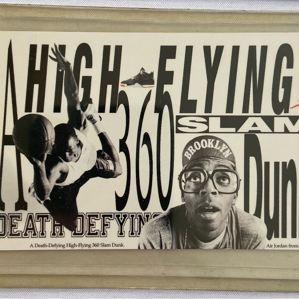 1991 NIKE Michael JORDAN Spike LEE 6 CARD SET - Picture 9 of 16